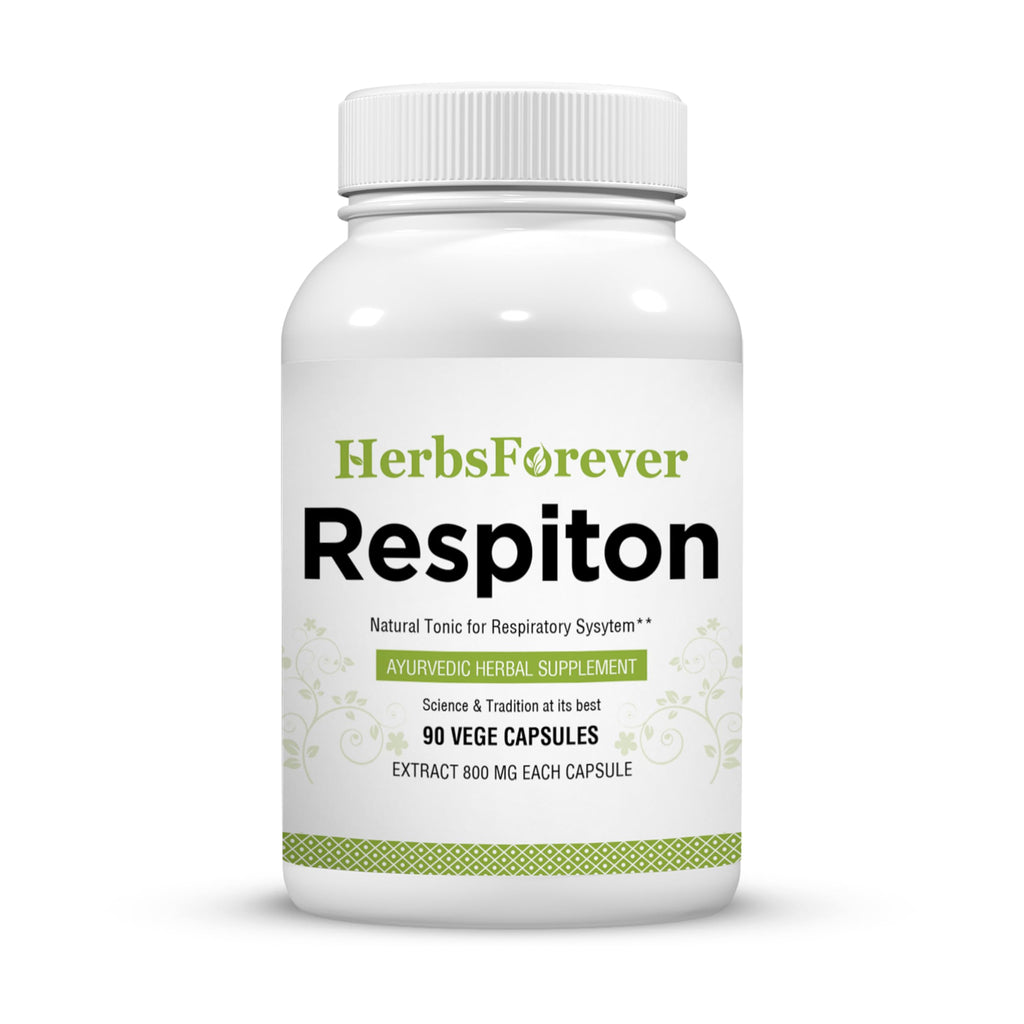 Herbsforever Respiton Respiratory Care Supplement - 90 Vegetarian Capsules