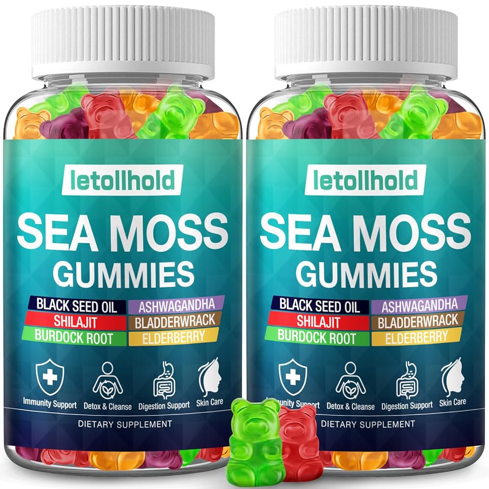 letollhold Sea Moss Gummies - Irish Sea Moss Gummies Advanced