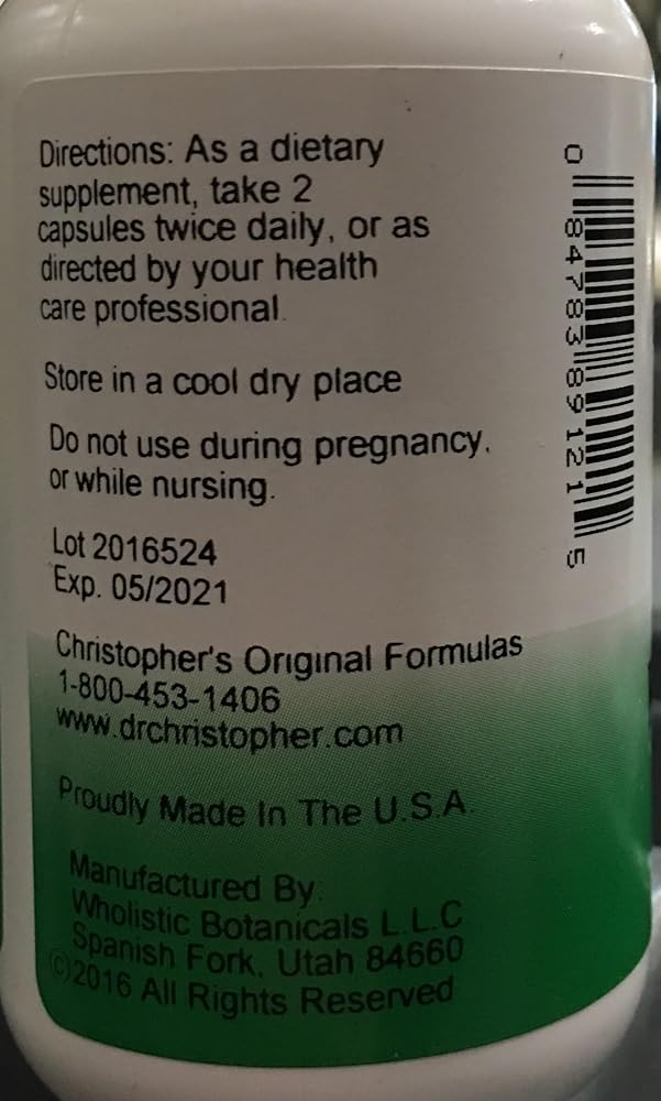 Christopher's Original Formulas Female Reproductive Formula - image 2