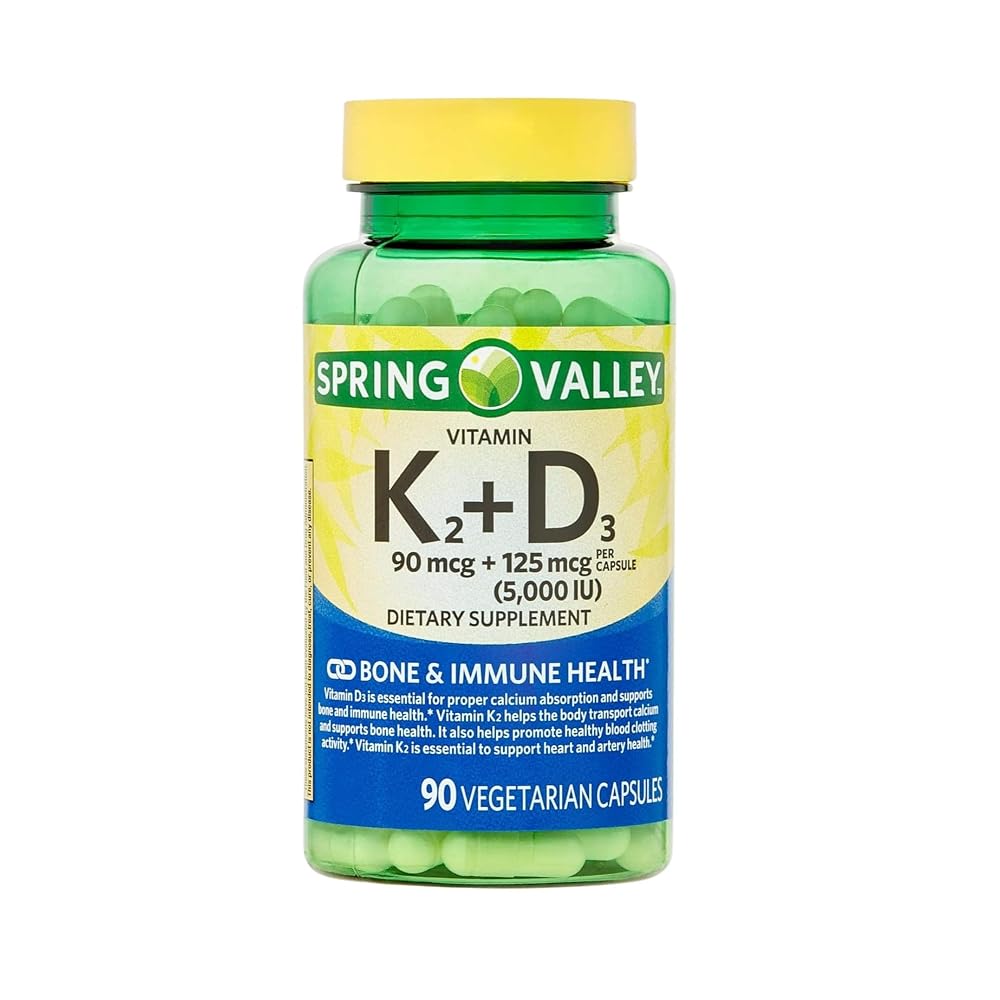 Unique Bundle Store Vitamin K2 D3 90mcg + 125mcg