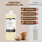 VINEVIDA MCT Coconut Carrier Oil 4 oz - Undiluted MCT Coconut Oil 4