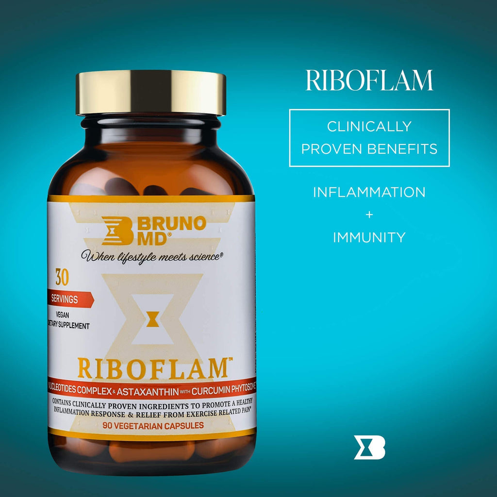 BRUNO MD Riboflam Curcumin Immune Support - 90 Capsules - image 8