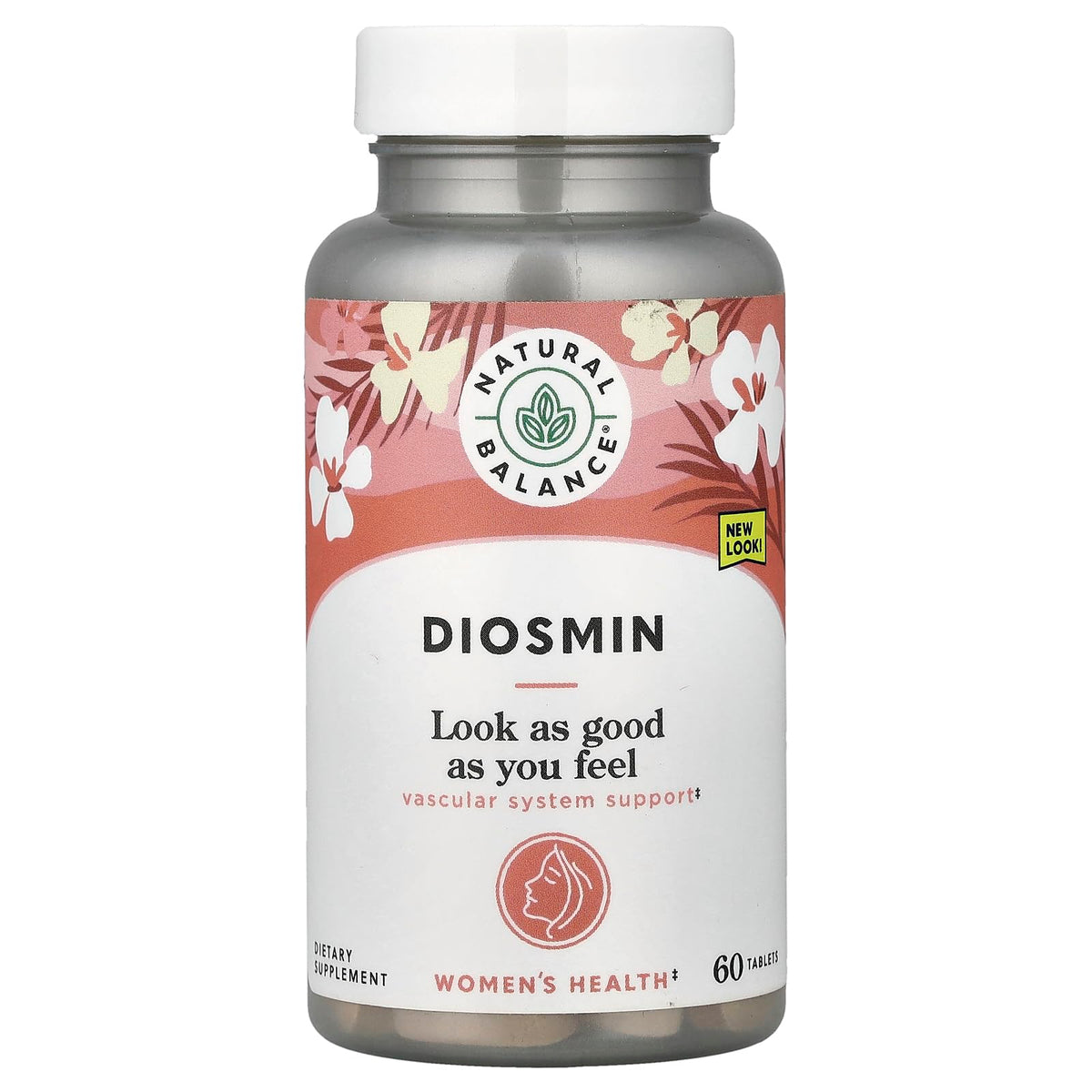 Natural Balance Diosmin 500mg Circulation Support - 60 Tablets