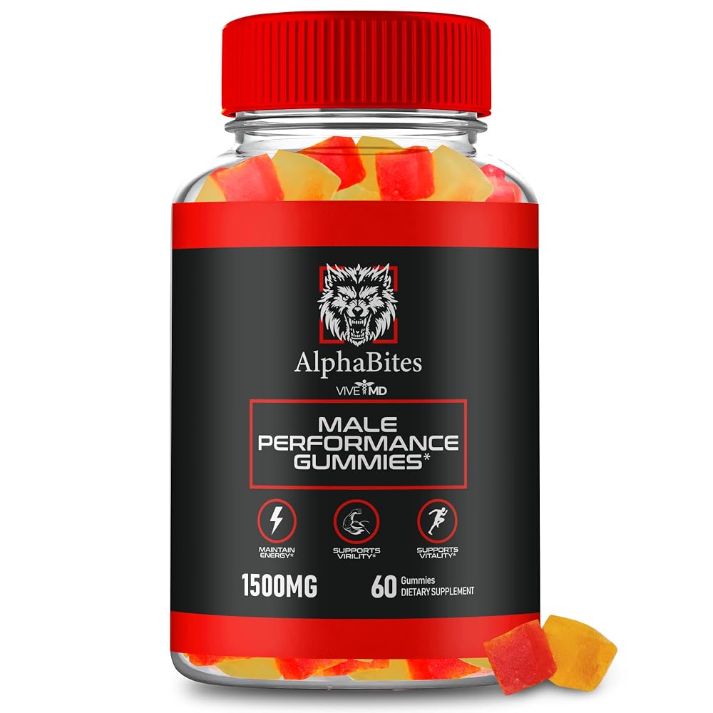 VIVE MD Alpha Bites Gummies Maximum Strength - 60 Gummies