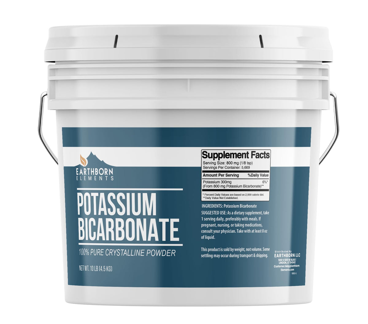 Earthborn Elements Potassium Bicarbonate