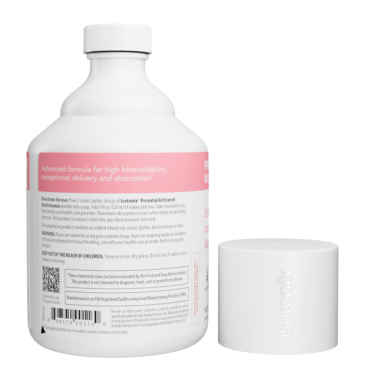 Isotonix Prenatal Activated Multivitamin for Healthy Pregnancy - 45 Servings - image 4