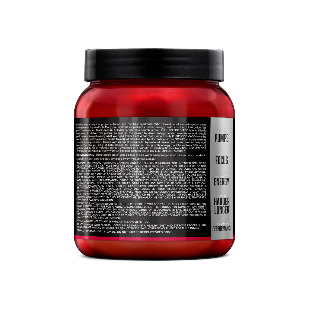 BSN Vaso Pre Workout Powder