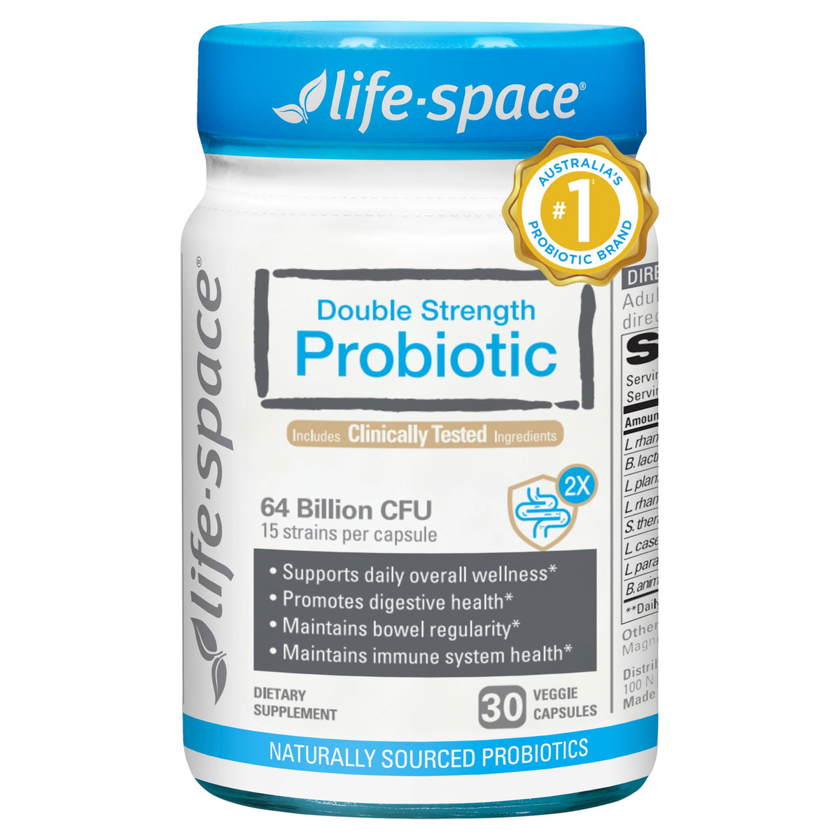 Life-Space Premium Broad Spectrum Probiotics + Probiotic for 60+
