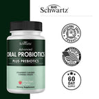 BioSchwartz Oral Probiotics Supplement with Prebiotics - Supports