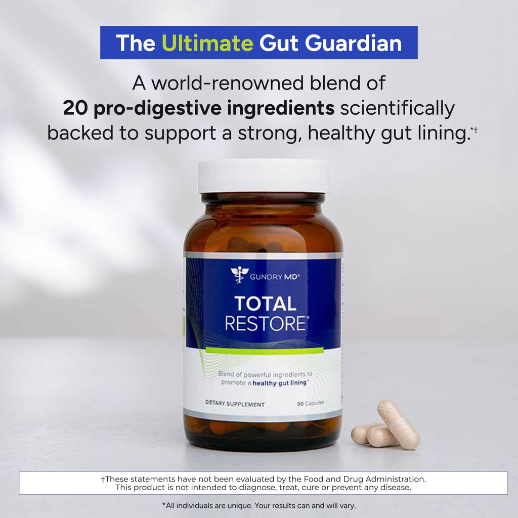 Gundry MD Total Restore Gut Lining & Digestive Support - 90 Capsules - image 2