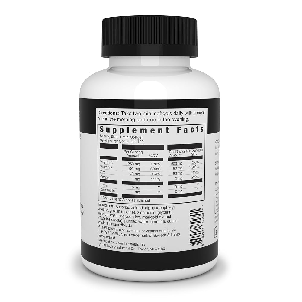 Generic4ME AREDS 2 SoftGels