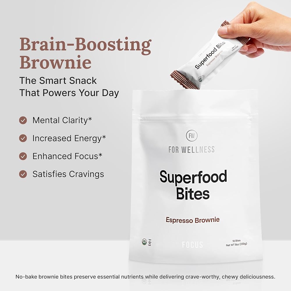 For Wellness Superfood Bites Focus