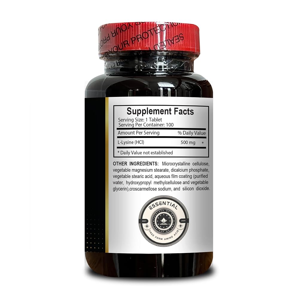 OLANTA TRADE SOLUTION L-Lysine 500 mg Amino Acid - 200 Capsules - image 4