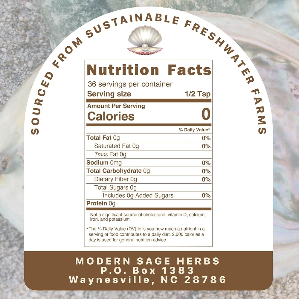 Modern Sage Herbs Pearl Powder 10:1 Extract - 2.5 oz - image 4