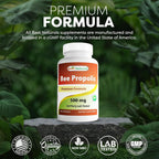 Best Naturals Bee Propolis 500 mg 120 Capsules - image 6