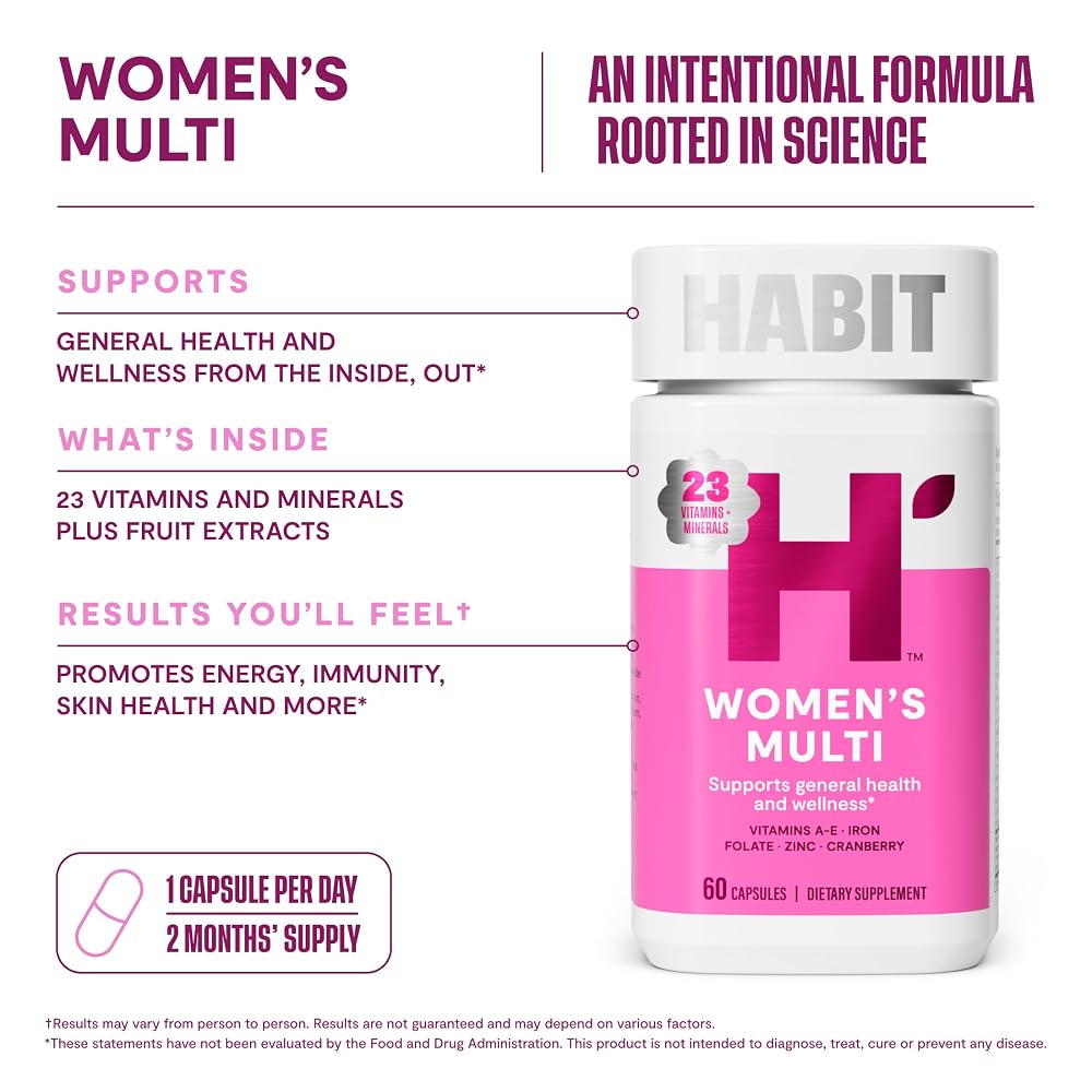 Health By Habit Habit Womens Multi Supplement - New Look