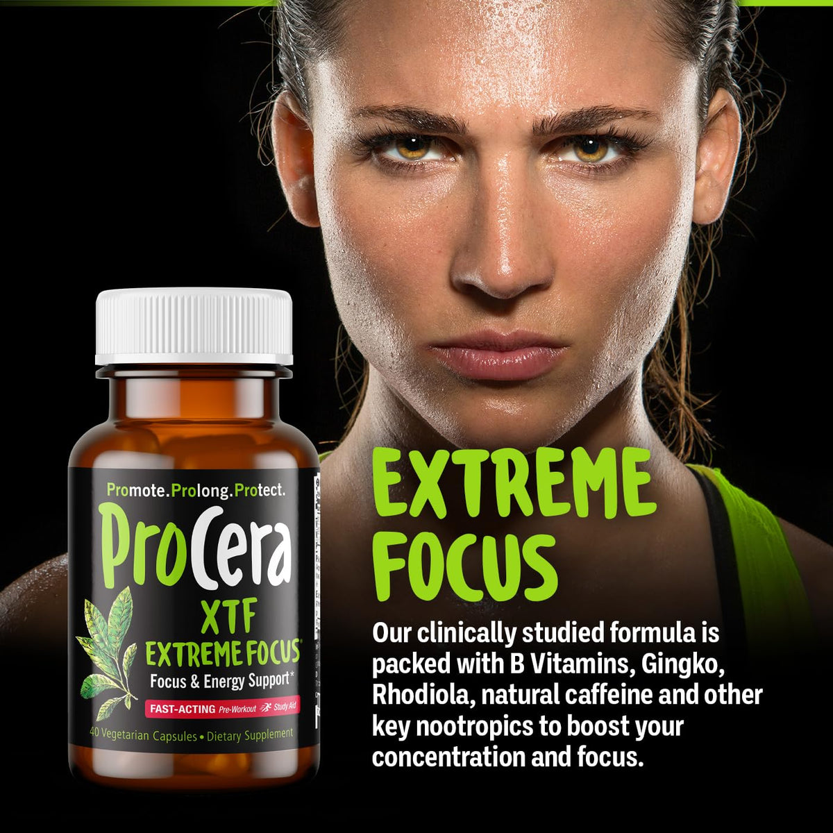 Procera XTF Brain Supplement for Focus & Memory - 40 Capsules - image 5