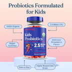 LOVEBUG Kids Probiotic Gummies