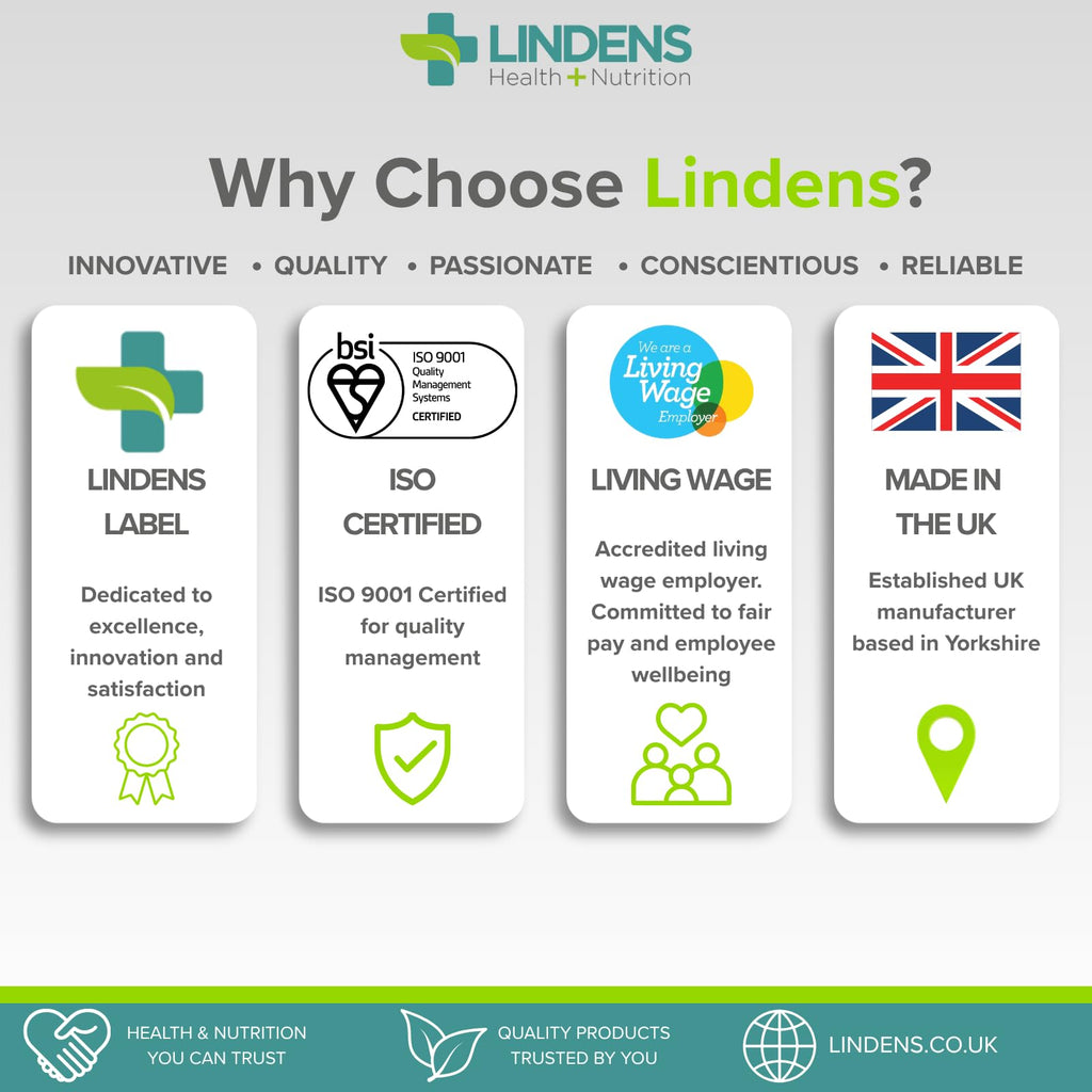 Lindens Silica 250mg for Hair and Nails - 100 Capsules - image 6