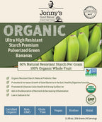 Jonnys Good Nature Organic Green Banana Flour Prebiotic - 42 Servings