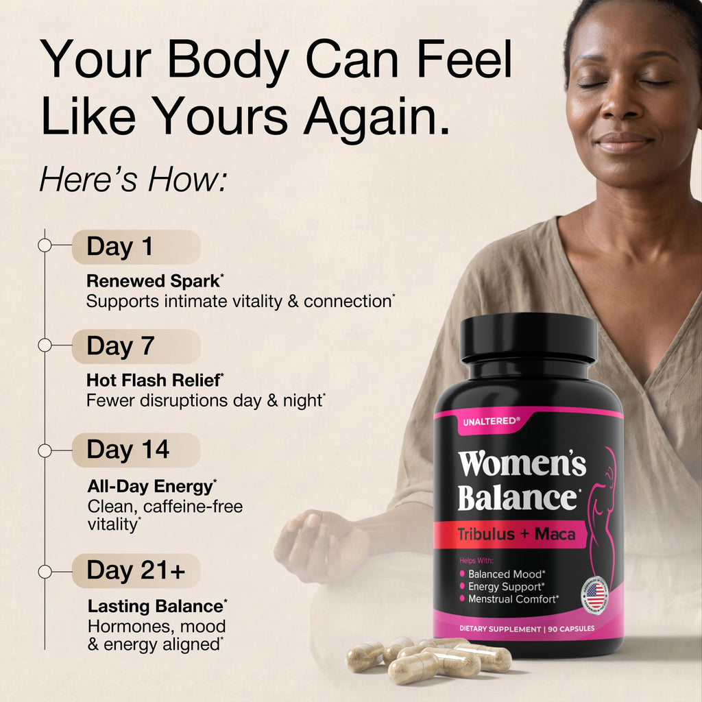 UNALTERED Menopause Supplement 2-in-1 Mood Balance - 90 Vegan Capsules - image 5