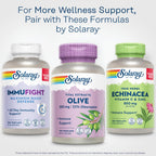 SOLARAY Olive Leaf Extract 250mg Wellness Support - 120 Vegetarian Capsules - image 6