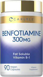 Carlyle Benfotiamine 300mg Vitamin B1 - 90 Capsules