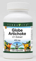 Terravita Globe Artichoke 4:1-450 mg (100 Capsules, ZIN: 520257)