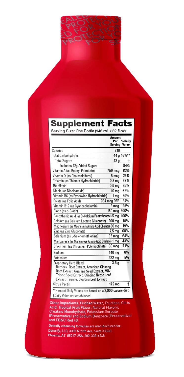 Detoxify Mega Clean Herbal Cleanse Tropical - 32 fl oz - image 2