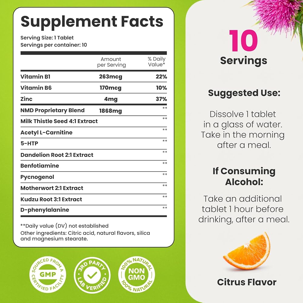 Healthbiotics After Party Supplement & Combat Cravings