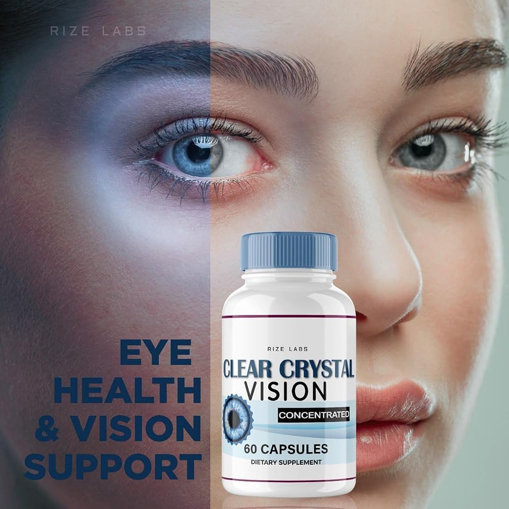 rize labs Clear Crystal Vision Eye Support Formula - 300 Capsules - image 5