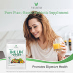 VELOTO Organic Inulin Powder Prebiotic Fiber - 2.2 lb - image 7