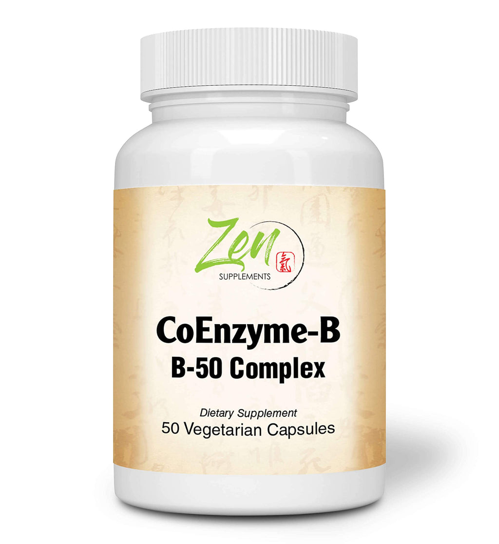 Zen Supplements Complete B-Complex 50 - 50 Vegetarian Capsules