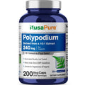 NusaPure Polypodium 240mg Vegan - 200 Vegetarian Capsules