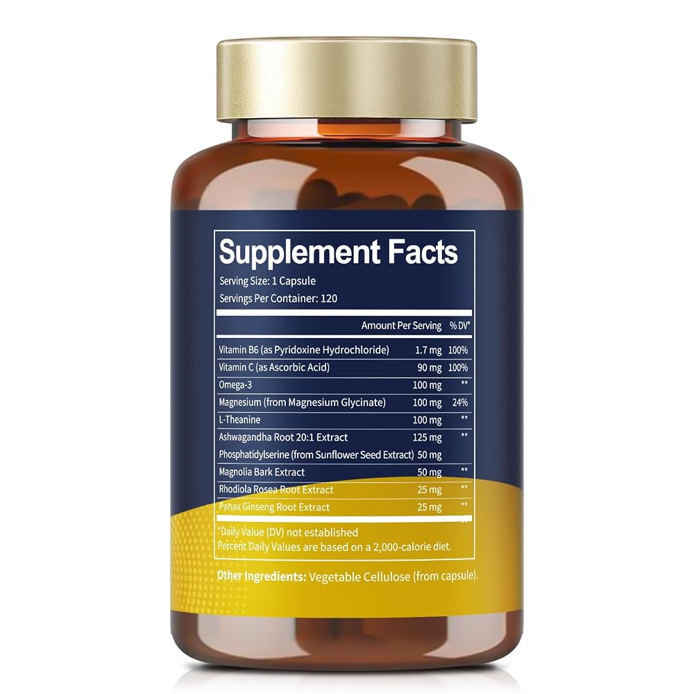 Totaria Cortisol Supplement with Ashwagandha