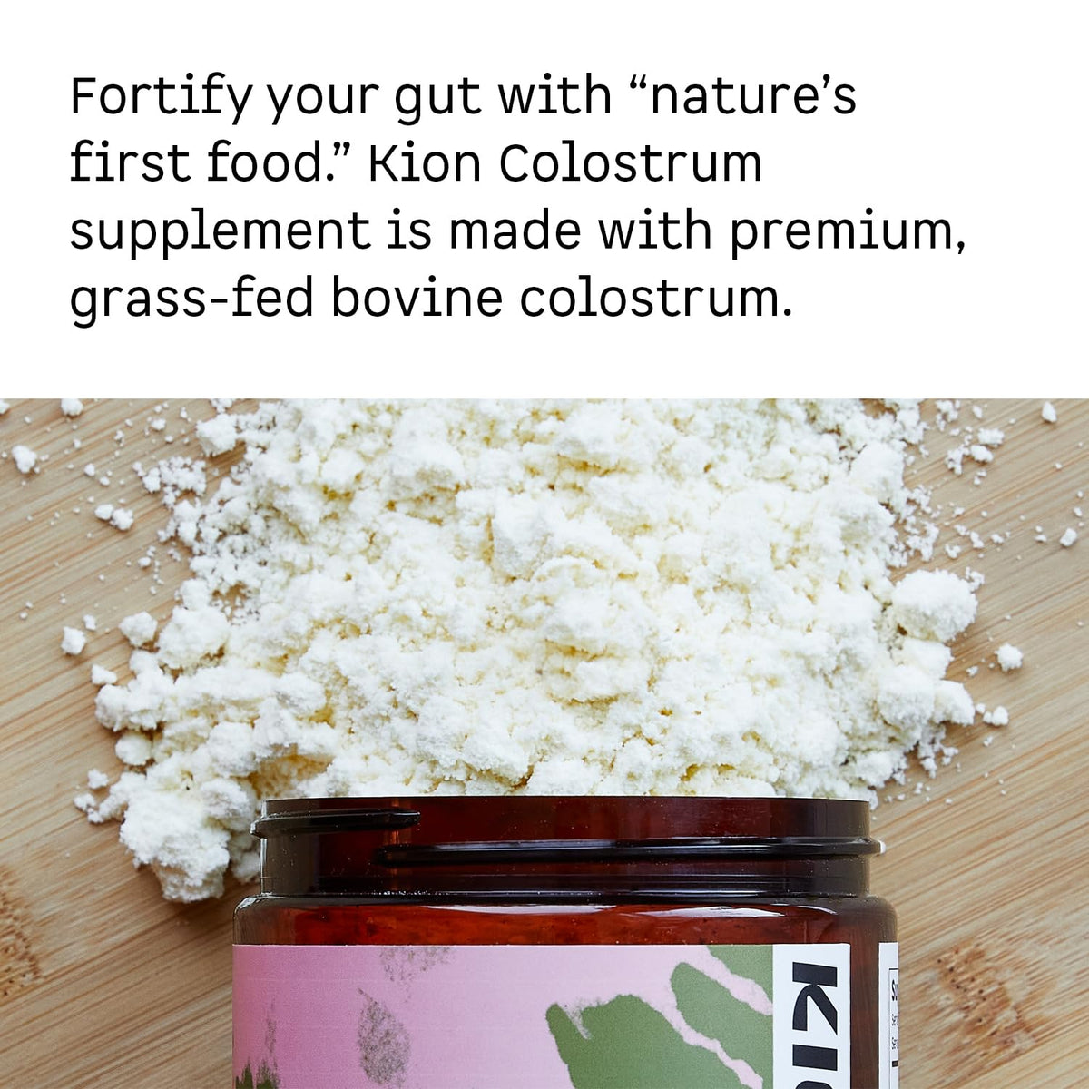 Kion Grass-Fed Bovine Colostrum Powder Gut & Immune Support - 3.39 oz - image 6