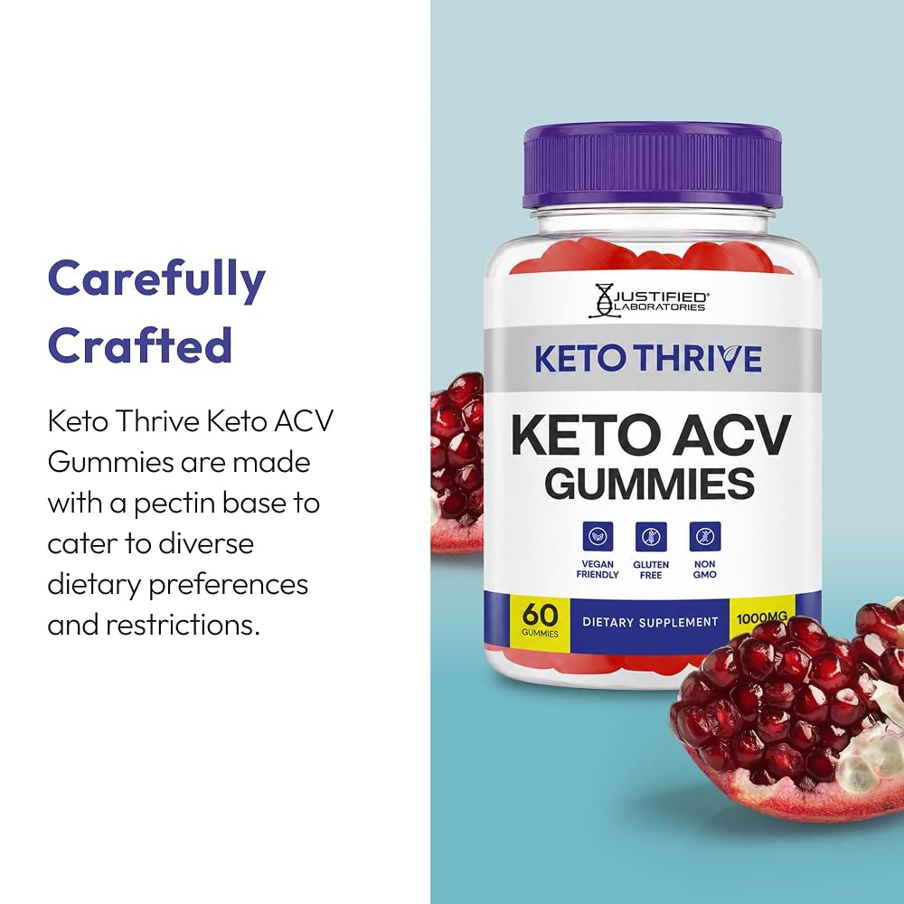 Justified Laboratories Keto Thrive Keto Gummies 1000MG