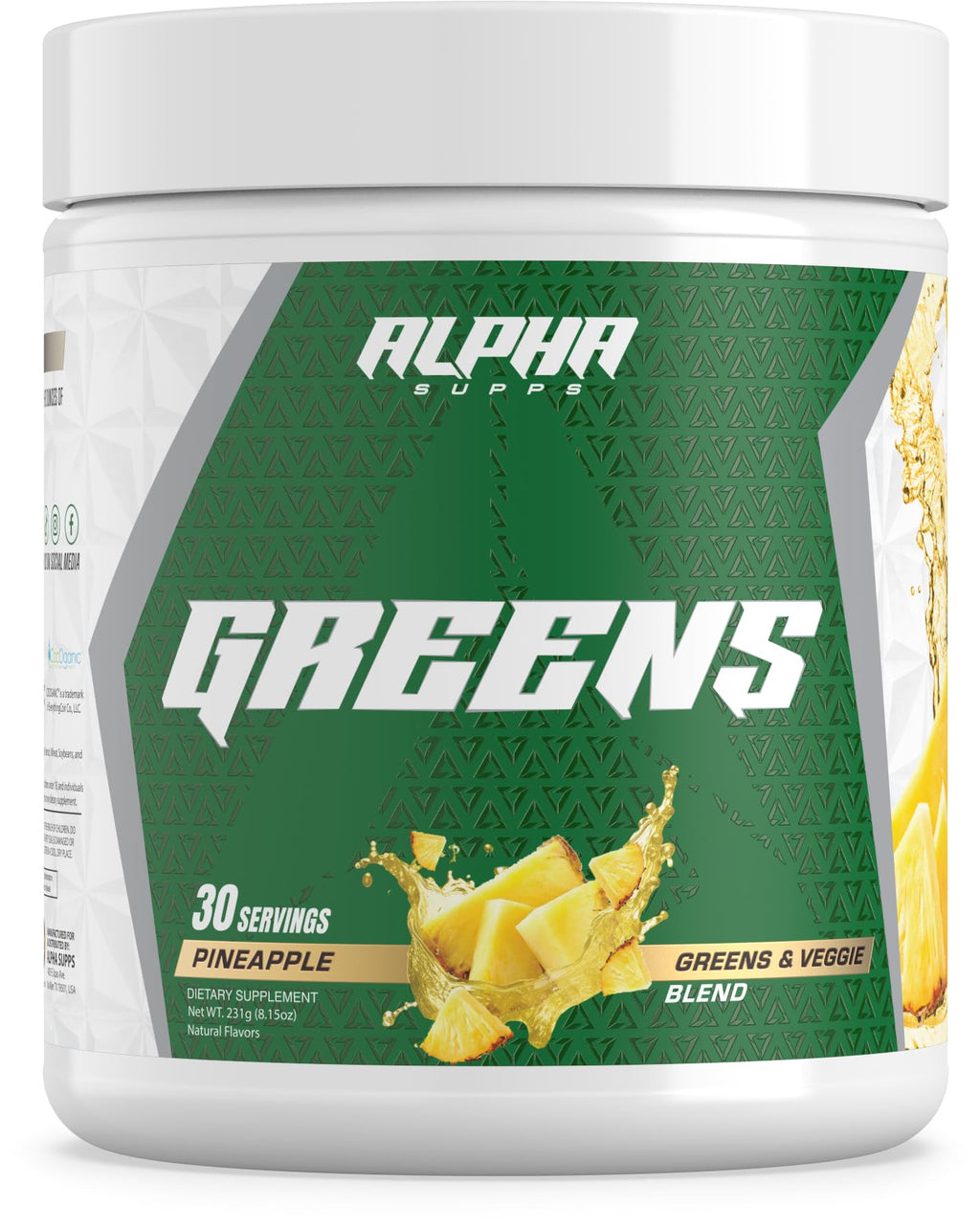 Alpha Supps - Alpha Greens Fruit & Vegetable Powder