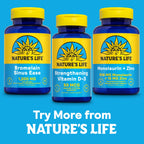 Nature's Life Bromelain Sinus Ease 1200mg - 100 Capsules - image 6