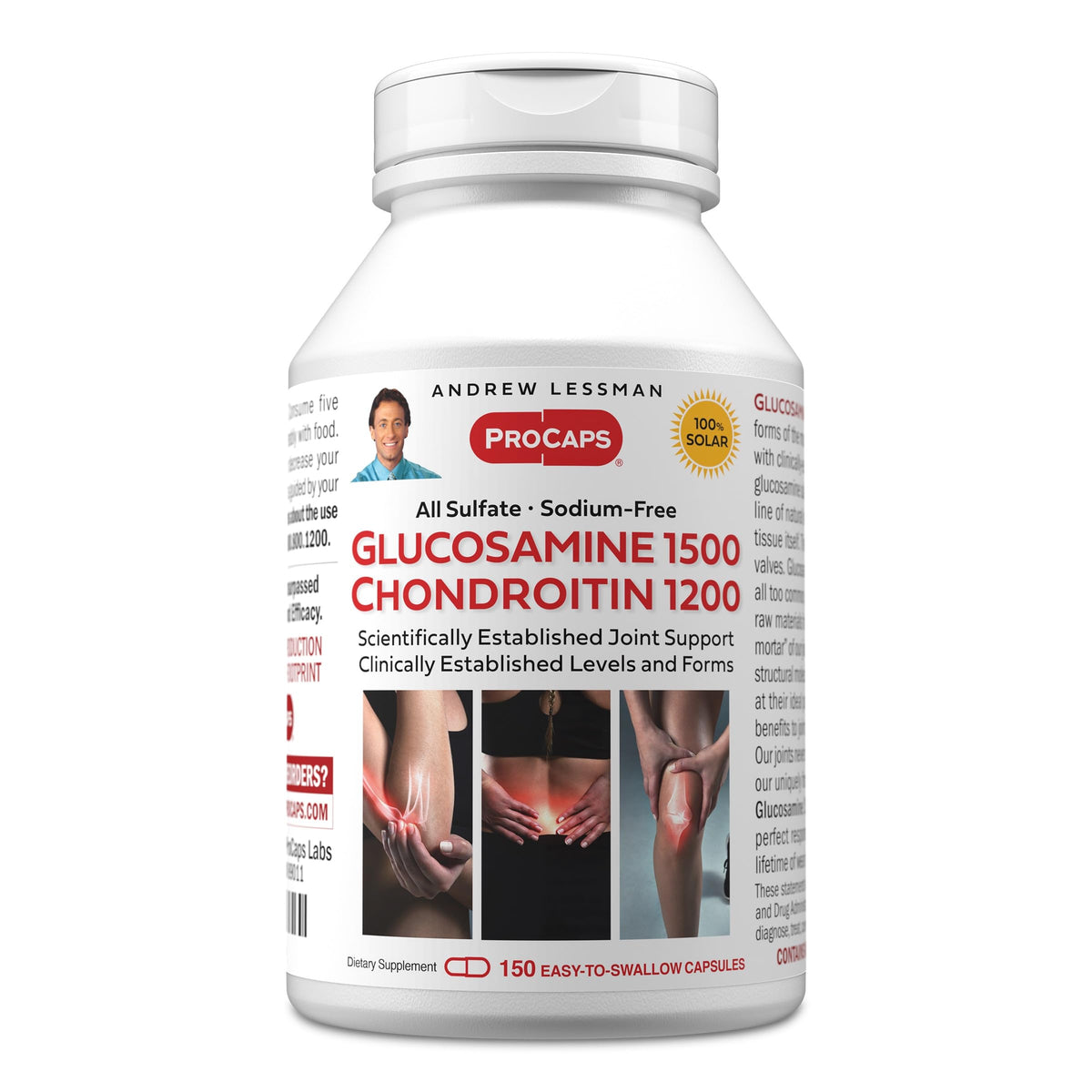 ANDREW LESSMAN Glucosamine 1500 Chondroitin 1200 - Capsules - All