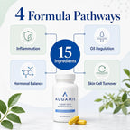 Augamis Hormonal Acne Treatment for Women - No DIM - (60 Capsules