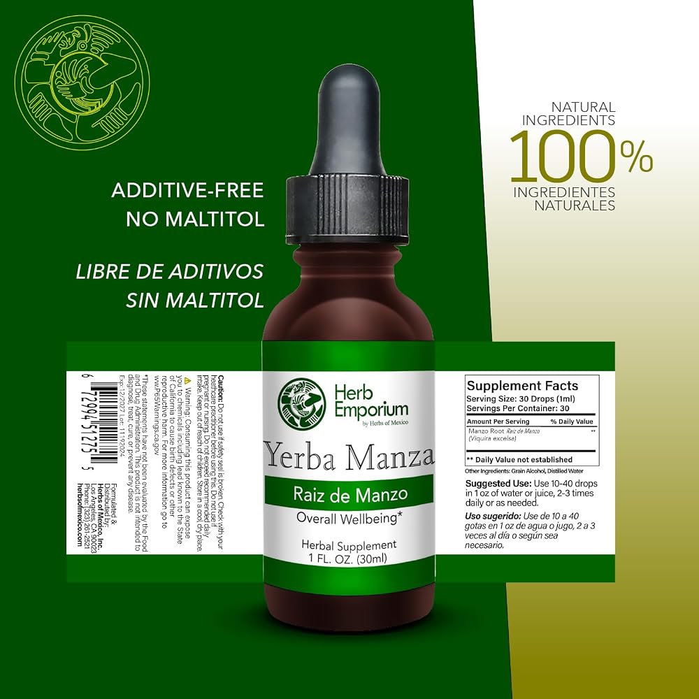 Herb Emporium Yerba Mansa Liquid Extract Tincture - 1 Fl Oz - image 2