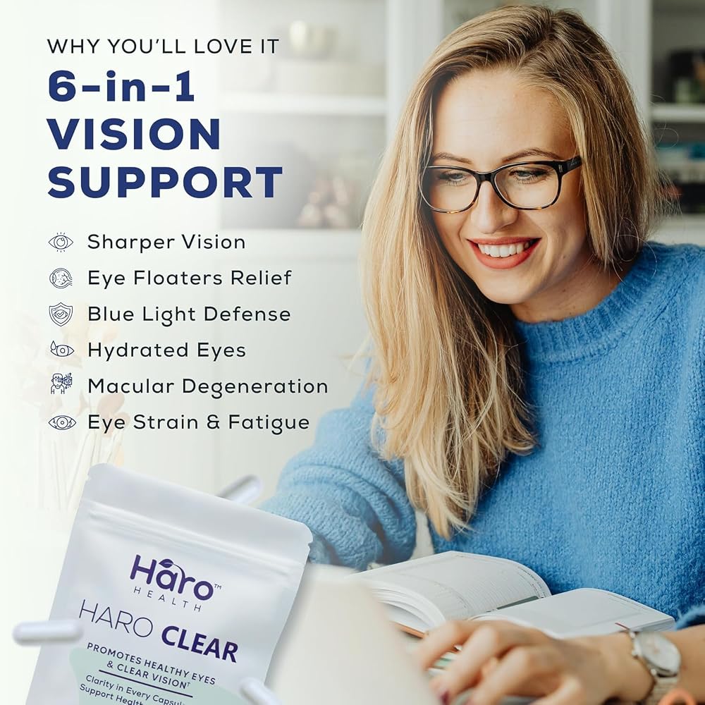 HARO Clear Eye Vitamins with Lutein & Zeaxanthin