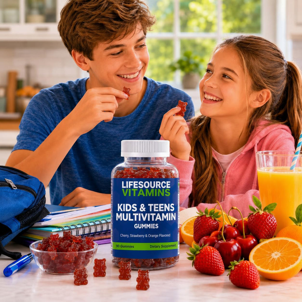 LifeSource Vitamins Kids & Teens Multivitamin Gummies - 90 Gummies - image 3
