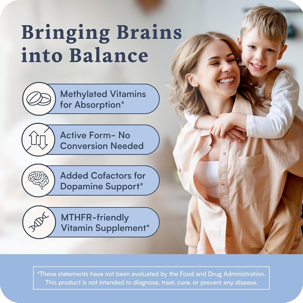 Accentrate Neuro - Brain Health, Methylated Vitamin B Complex, MTHFR