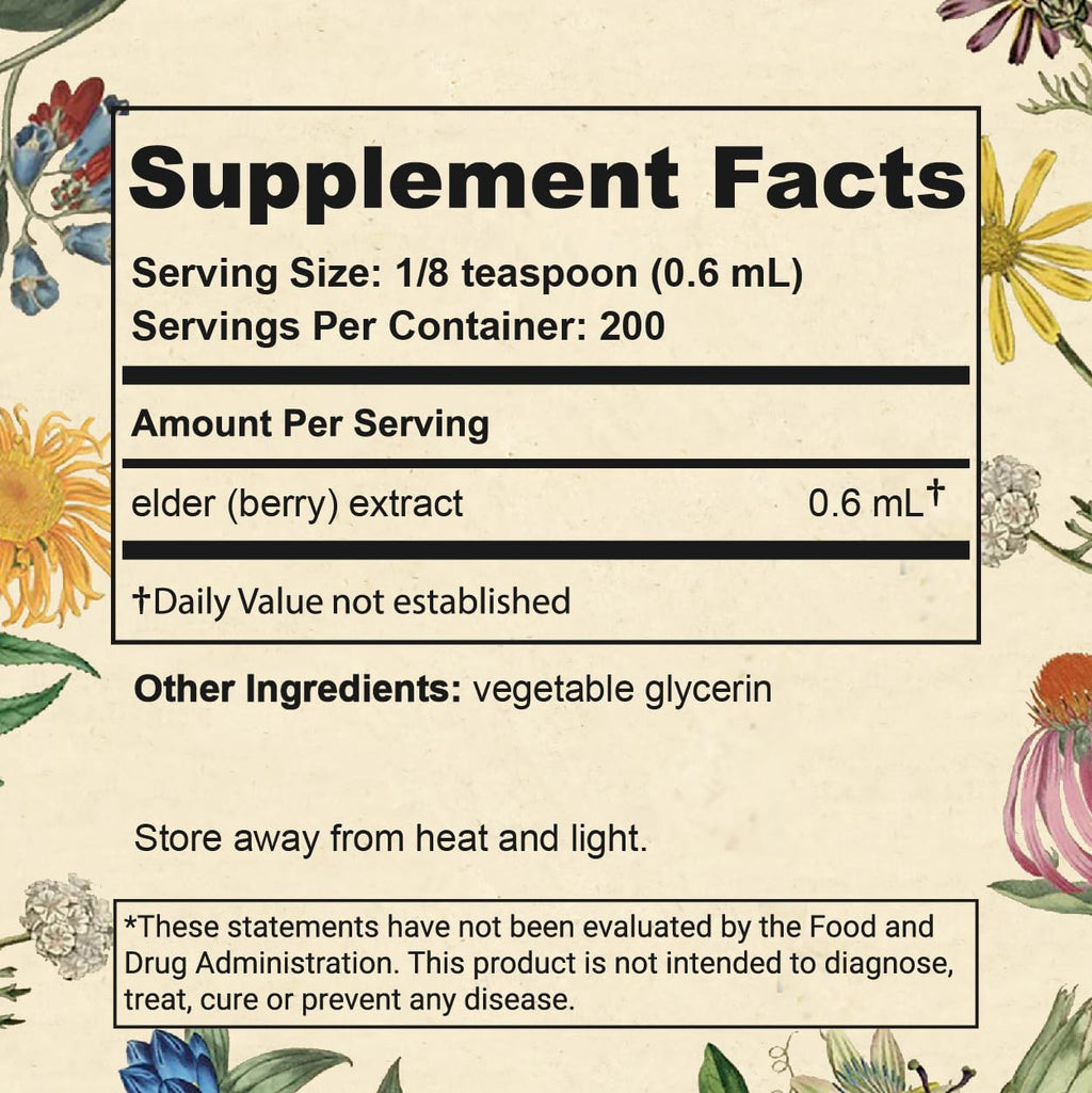 Wise Woman Herbals Elderberry Syrup Immunity Support - 4 Fl Oz - image 3