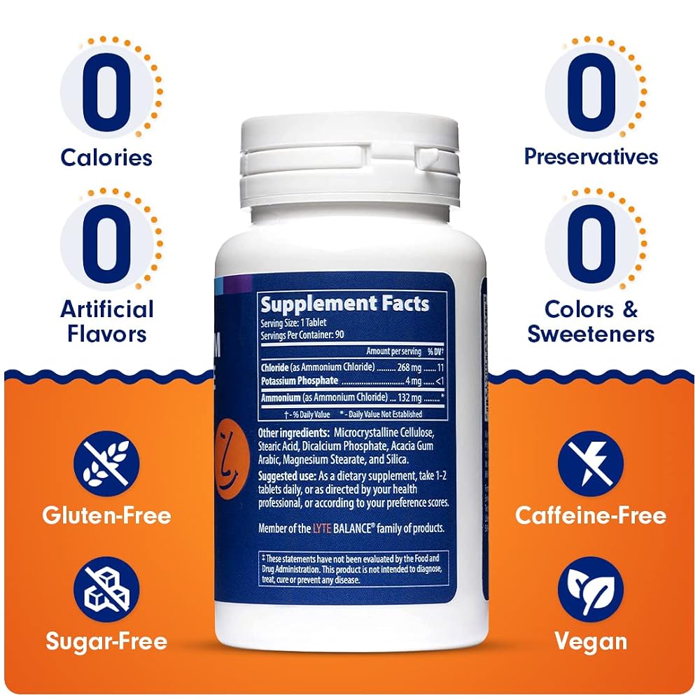 SENSEable Supplements Lyte Balance Ammonium Chloride Potassium Phosphate - image 6