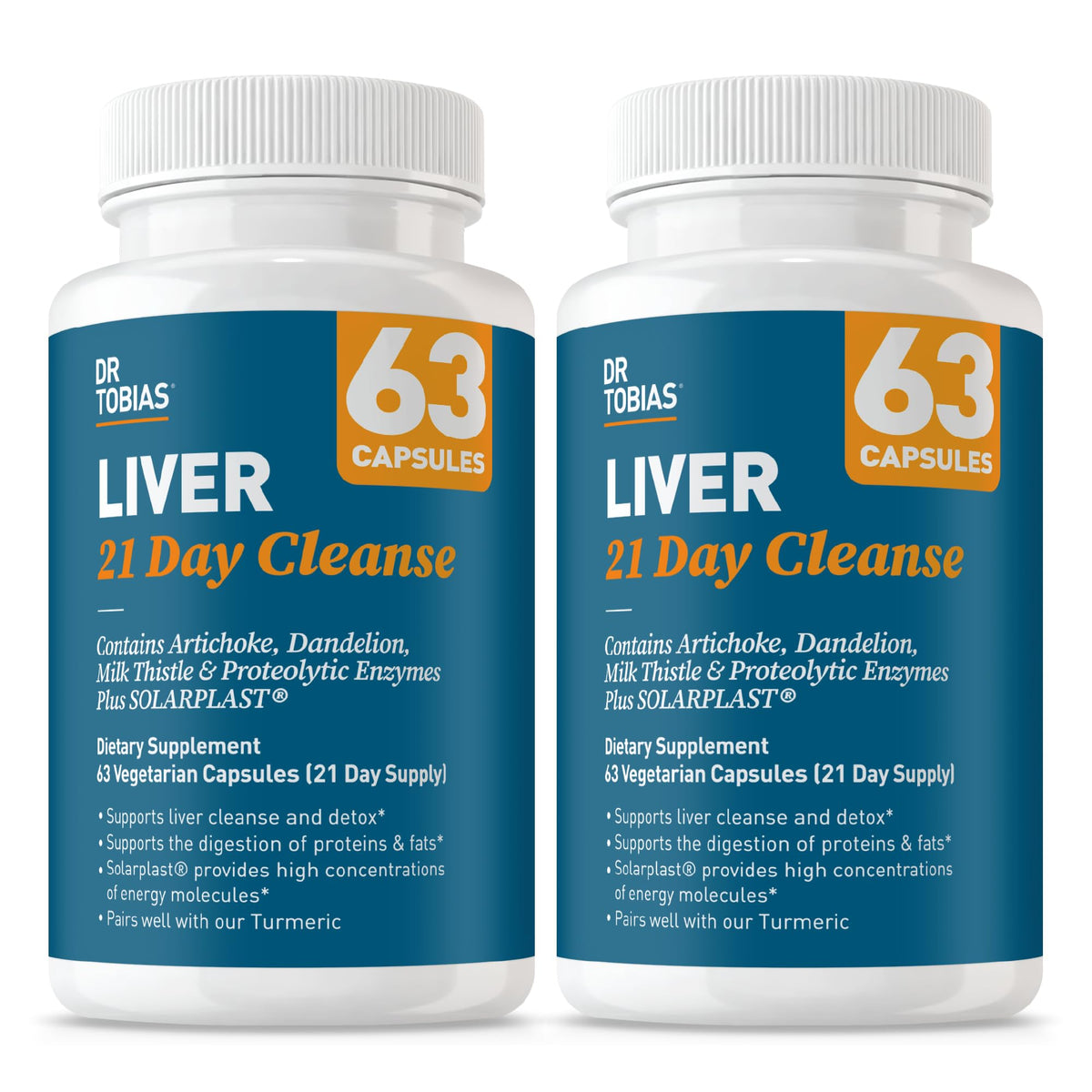 Dr. Tobias Liver 21 Day Cleanse - 126 Vegetarian Capsules