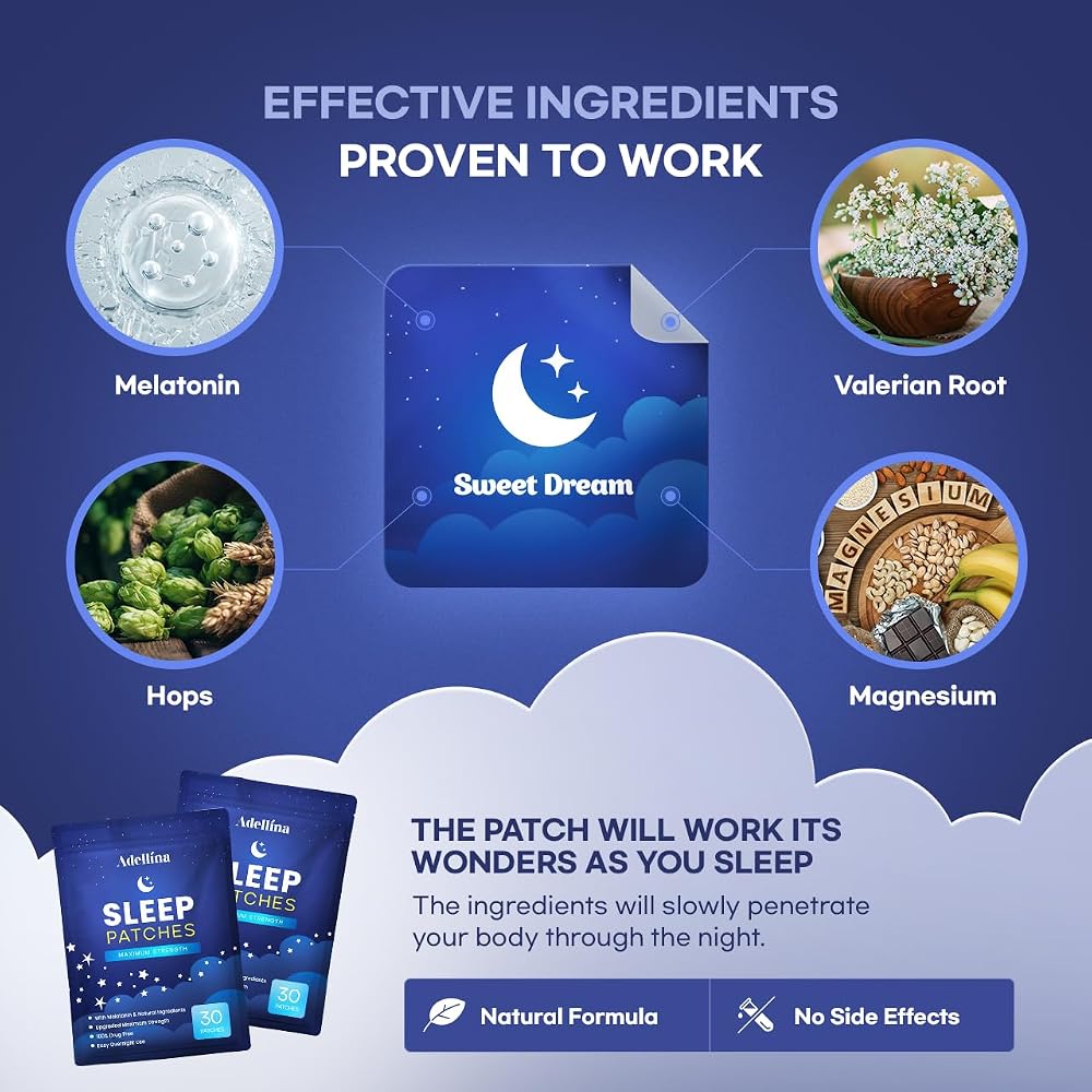 Adellina Wellness Patches for Adults
