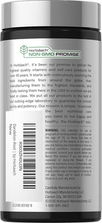 Horbäach Dandelion Root Supplement - 120 Capsules - image 3